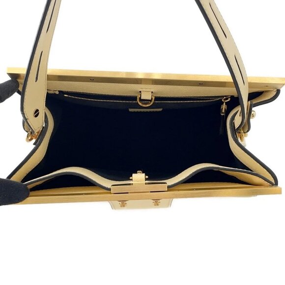 LOUIS VUITTON City Frame Taiga Leather Yellow - Picture 15 of 16